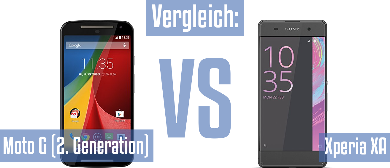 Motorola Moto G (2. Generation) und Motorola Moto G (2. Generation) im Vergleichstest