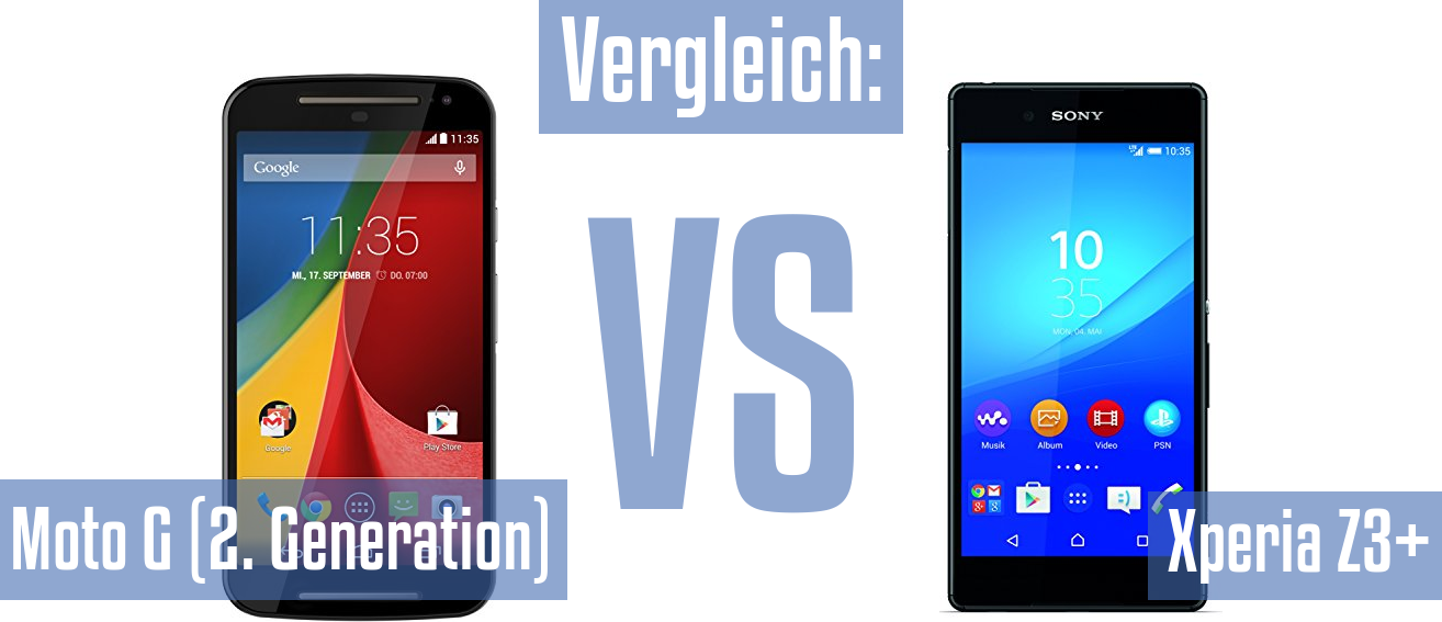 Motorola Moto G (2. Generation) und Motorola Moto G (2. Generation) im Vergleichstest