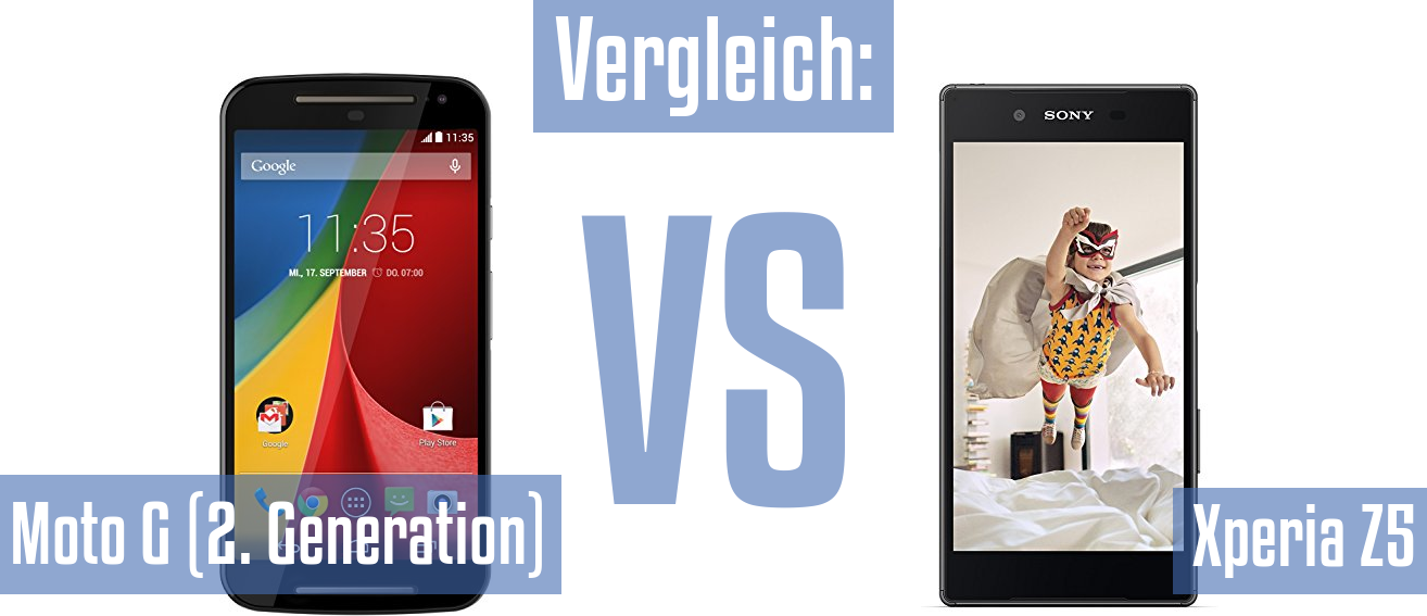Motorola Moto G (2. Generation) und Motorola Moto G (2. Generation) im Vergleichstest