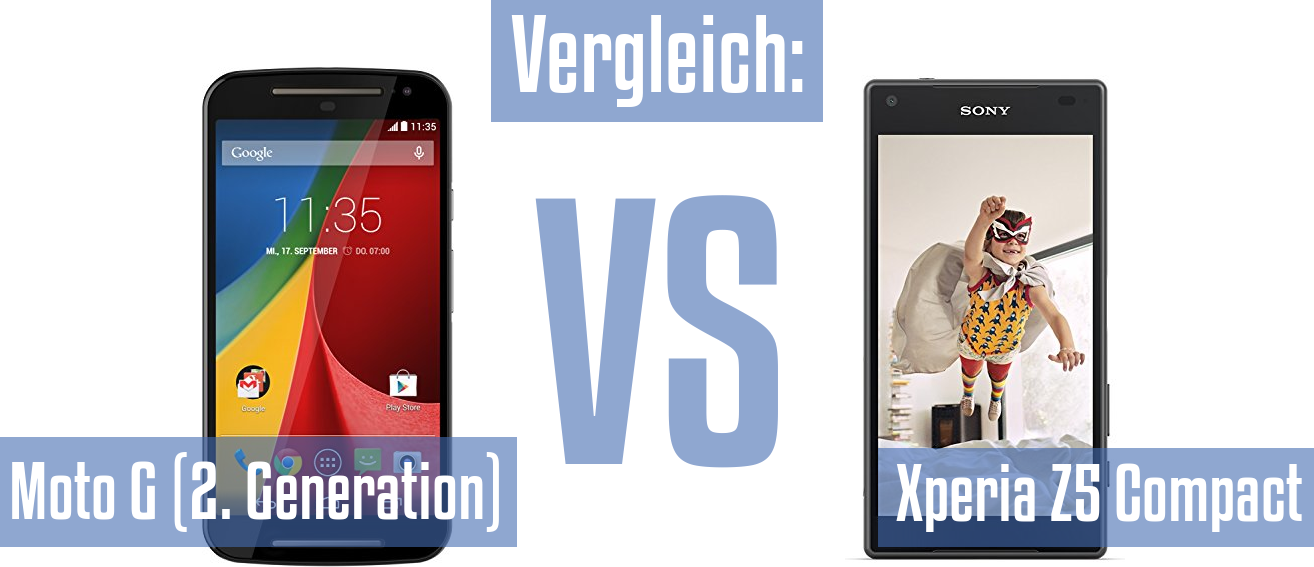 Motorola Moto G (2. Generation) und Motorola Moto G (2. Generation) im Vergleichstest