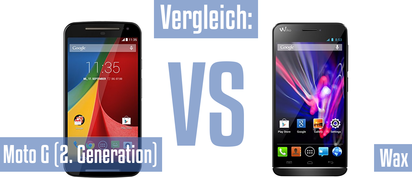 Motorola Moto G (2. Generation) und Motorola Moto G (2. Generation) im Vergleichstest