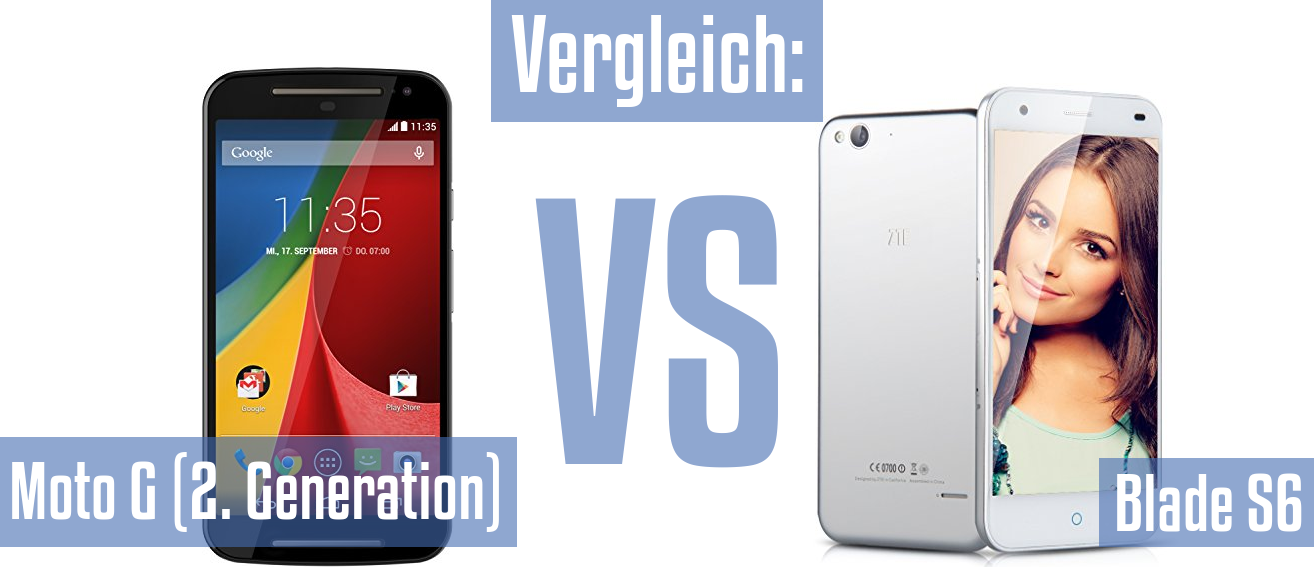 Motorola Moto G (2. Generation) und Motorola Moto G (2. Generation) im Vergleichstest