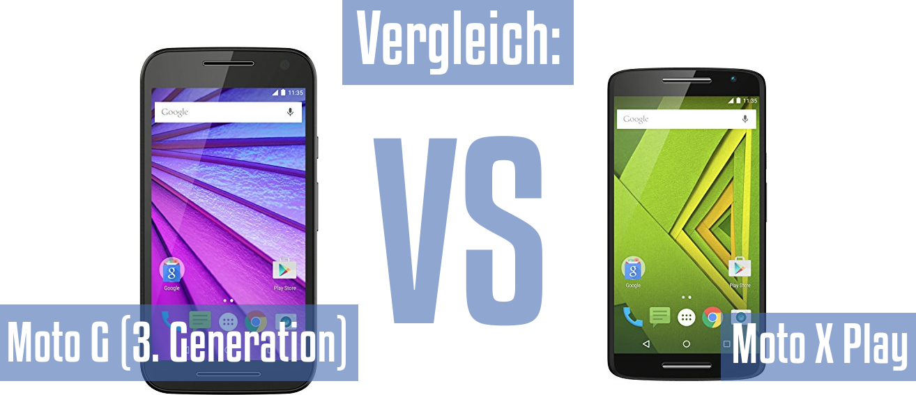 Motorola Moto G (3. Generation) und Motorola Moto G (3. Generation) im Vergleichstest