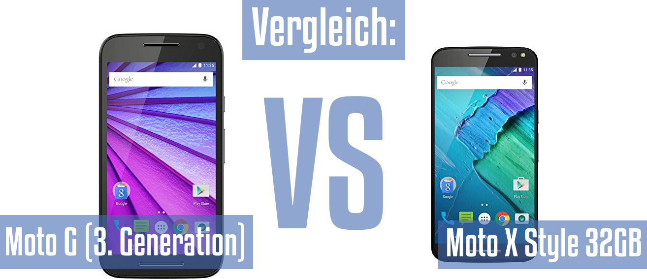 Motorola Moto G (3. Generation) und Motorola Moto G (3. Generation) im Vergleichstest