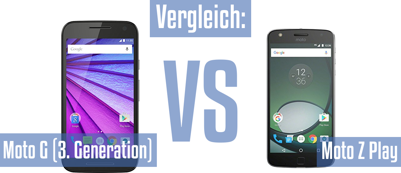 Motorola Moto G (3. Generation) und Motorola Moto G (3. Generation) im Vergleichstest