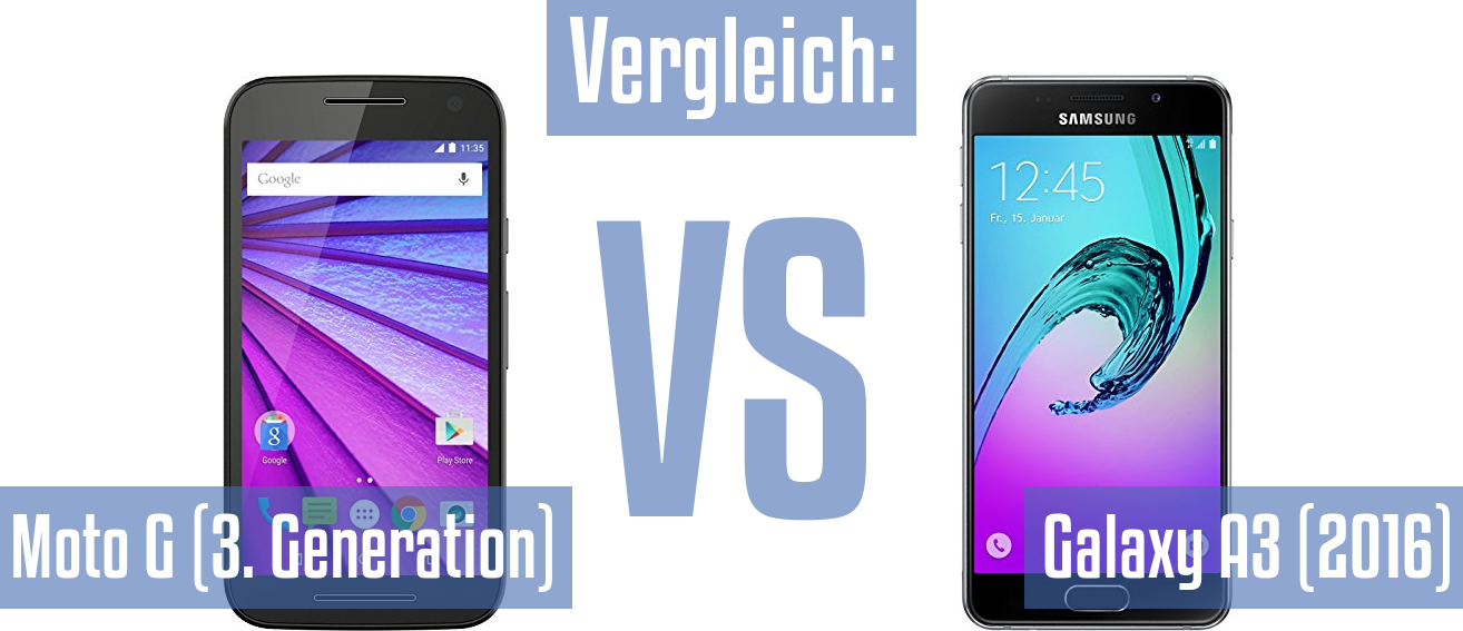Motorola Moto G (3. Generation) und Motorola Moto G (3. Generation) im Vergleichstest