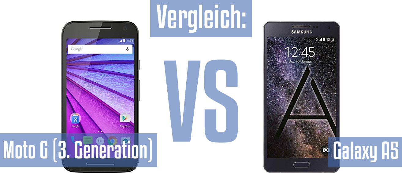 Motorola Moto G (3. Generation) und Motorola Moto G (3. Generation) im Vergleichstest