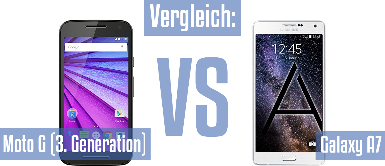Motorola Moto G (3. Generation) und Motorola Moto G (3. Generation) im Vergleichstest