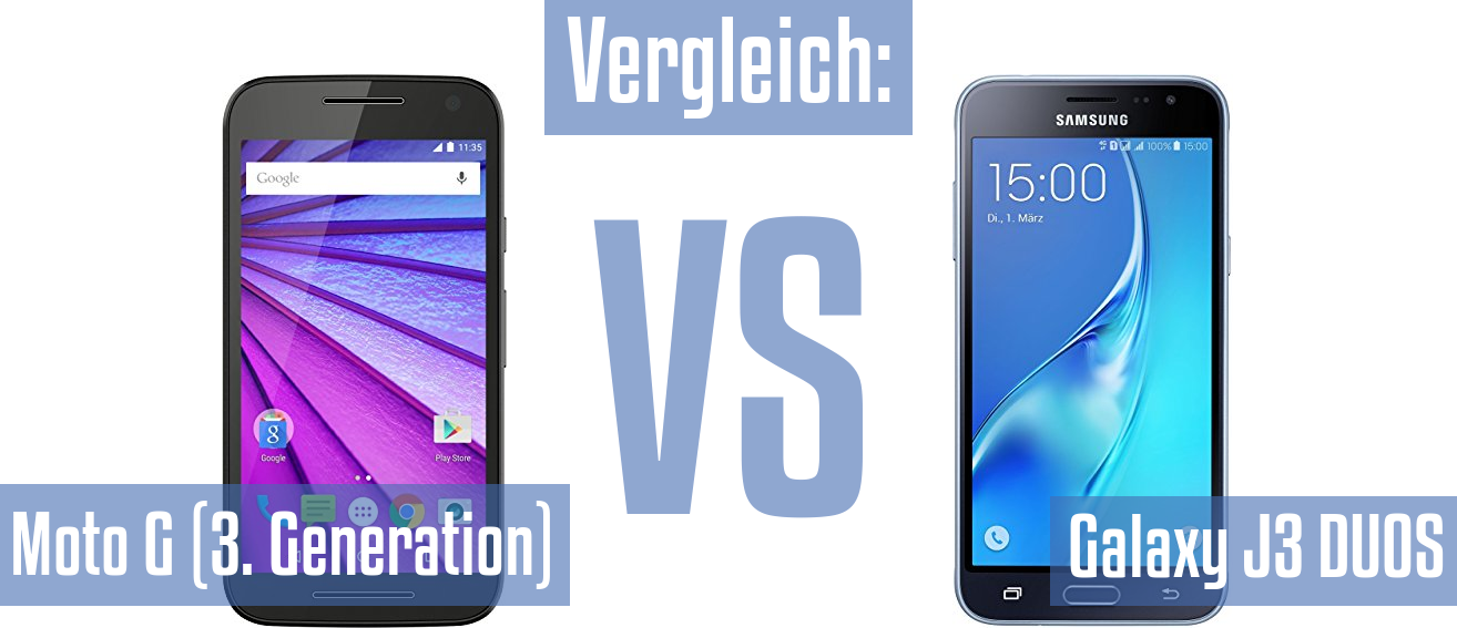 Motorola Moto G (3. Generation) und Motorola Moto G (3. Generation) im Vergleichstest