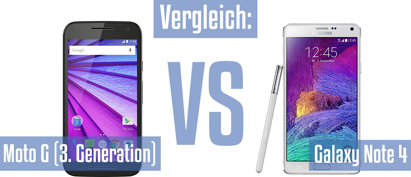 Motorola Moto G (3. Generation) und Motorola Moto G (3. Generation) im Vergleichstest