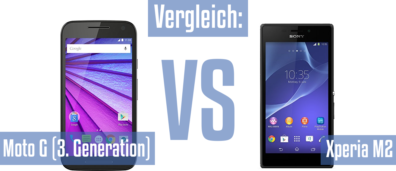 Motorola Moto G (3. Generation) und Motorola Moto G (3. Generation) im Vergleichstest