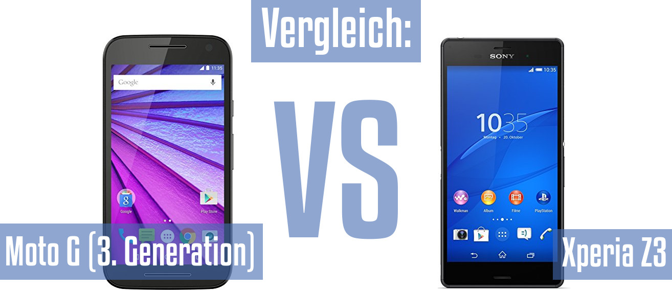 Motorola Moto G (3. Generation) und Motorola Moto G (3. Generation) im Vergleichstest