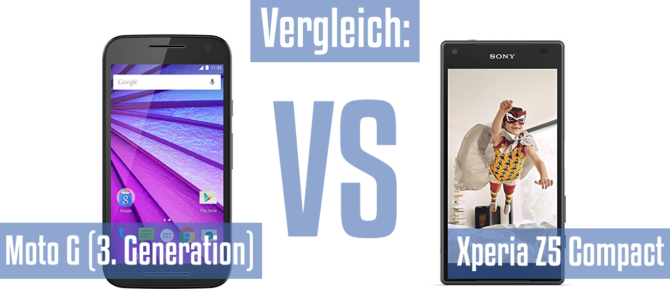 Motorola Moto G (3. Generation) und Motorola Moto G (3. Generation) im Vergleichstest