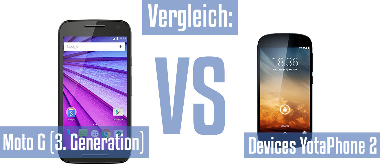 Motorola Moto G (3. Generation) und Motorola Moto G (3. Generation) im Vergleichstest