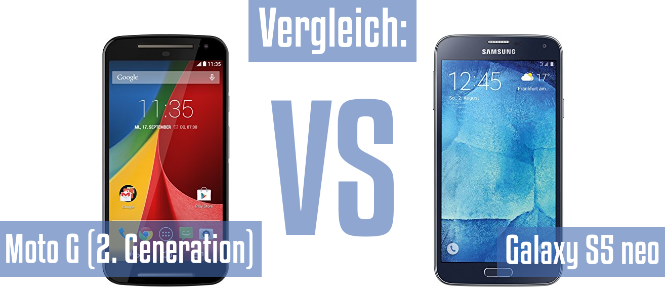 Motorola Moto G (2. Generation) und Motorola Moto G (2. Generation) im Vergleichstest
