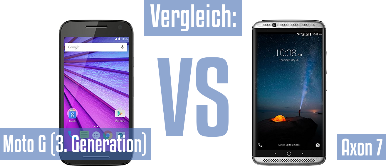 Motorola Moto G (3. Generation) und Motorola Moto G (3. Generation) im Vergleichstest