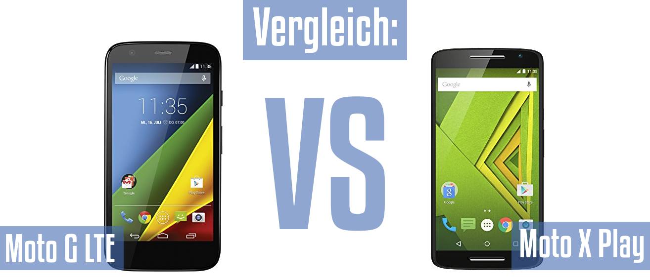Motorola Moto G LTE und Motorola Moto G LTE im Vergleichstest