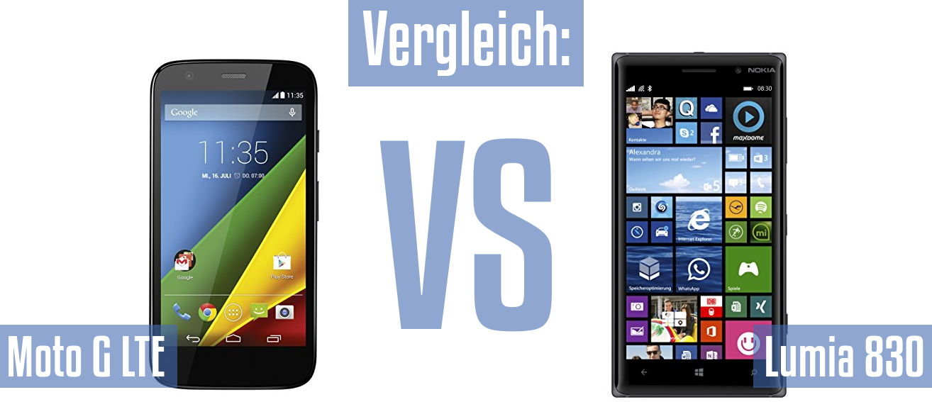 Motorola Moto G LTE und Motorola Moto G LTE im Vergleichstest