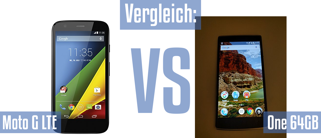 Motorola Moto G LTE und Motorola Moto G LTE im Vergleichstest