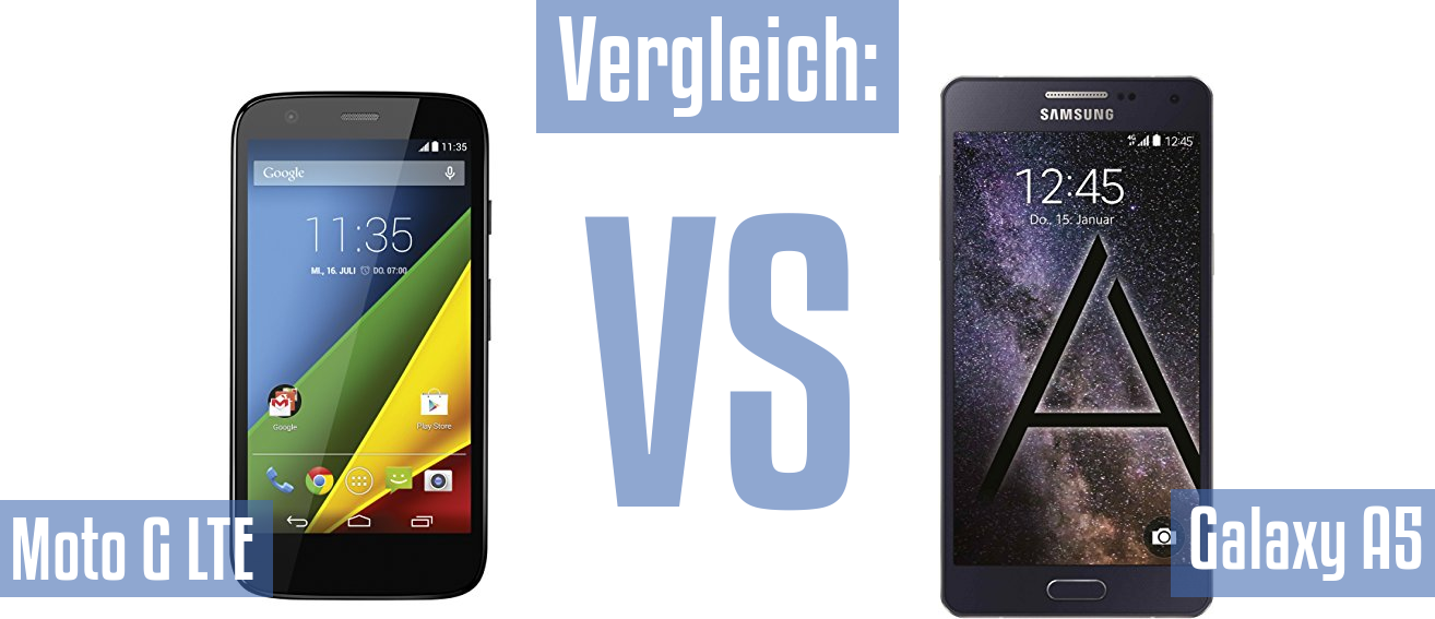 Motorola Moto G LTE und Motorola Moto G LTE im Vergleichstest