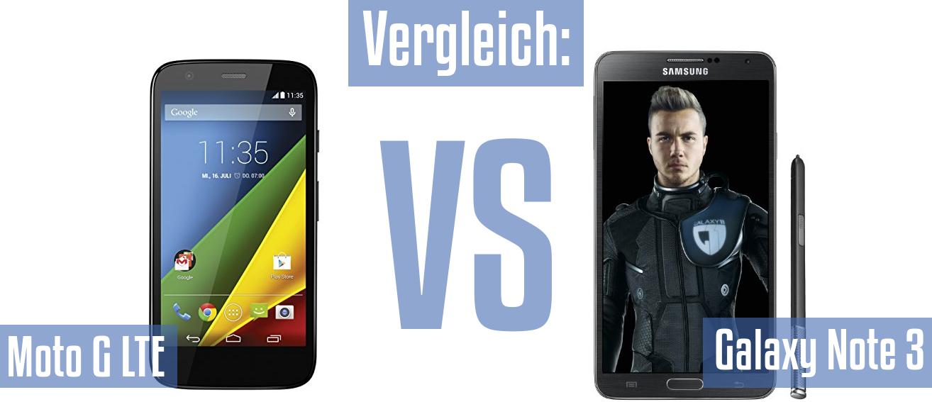 Motorola Moto G LTE und Motorola Moto G LTE im Vergleichstest