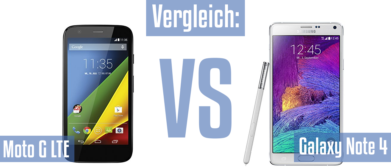 Motorola Moto G LTE und Motorola Moto G LTE im Vergleichstest