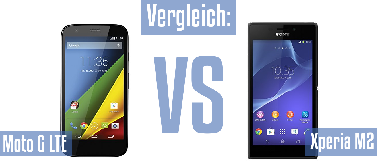 Motorola Moto G LTE und Motorola Moto G LTE im Vergleichstest