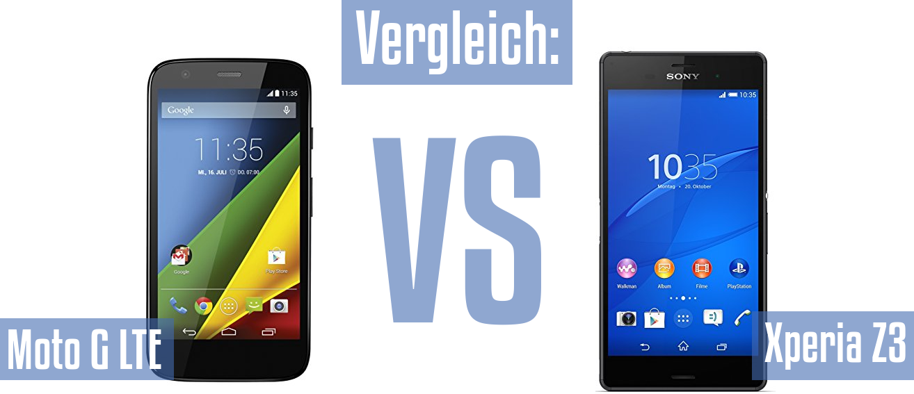 Motorola Moto G LTE und Motorola Moto G LTE im Vergleichstest