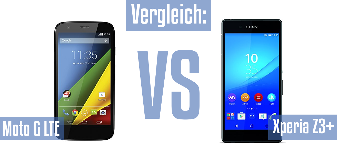 Motorola Moto G LTE und Motorola Moto G LTE im Vergleichstest