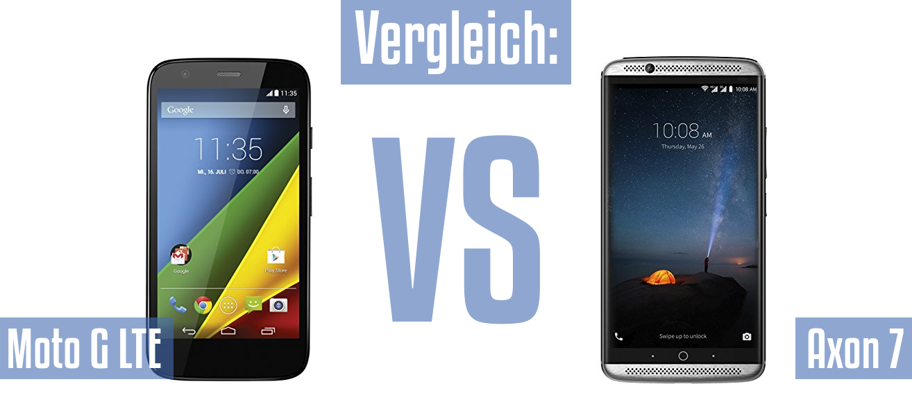 Motorola Moto G LTE und Motorola Moto G LTE im Vergleichstest