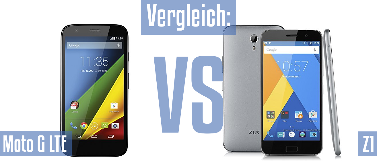 Motorola Moto G LTE und Motorola Moto G LTE im Vergleichstest