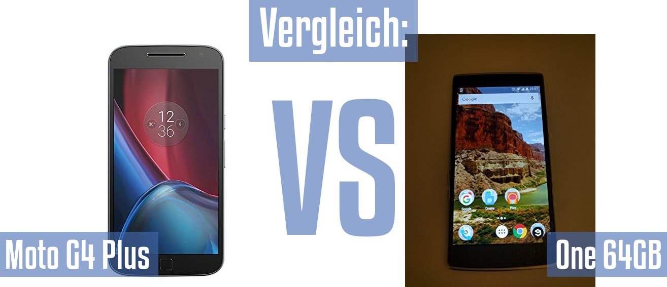 Motorola Moto G4 Plus und Motorola Moto G4 Plus im Vergleichstest