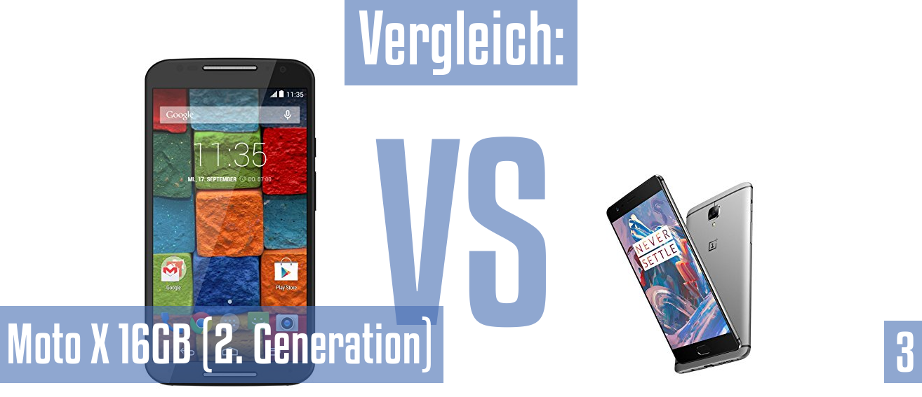 Motorola Moto X 16GB (2. Generation) und Motorola Moto X 16GB (2. Generation) im Vergleichstest