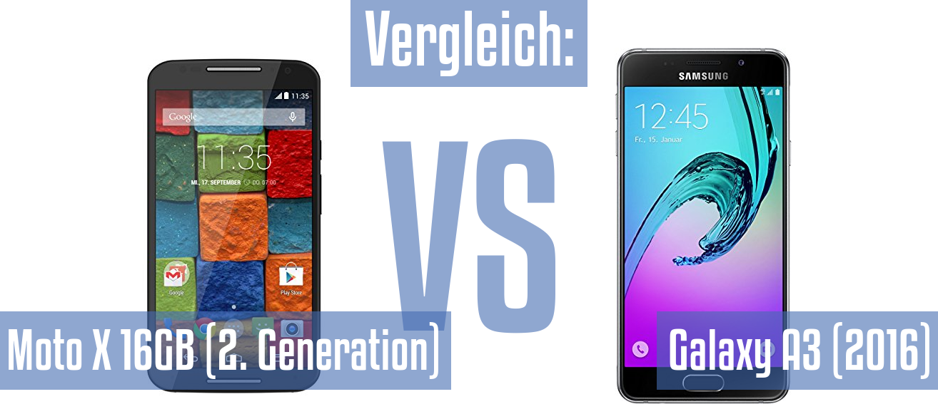 Motorola Moto X 16GB (2. Generation) und Motorola Moto X 16GB (2. Generation) im Vergleichstest