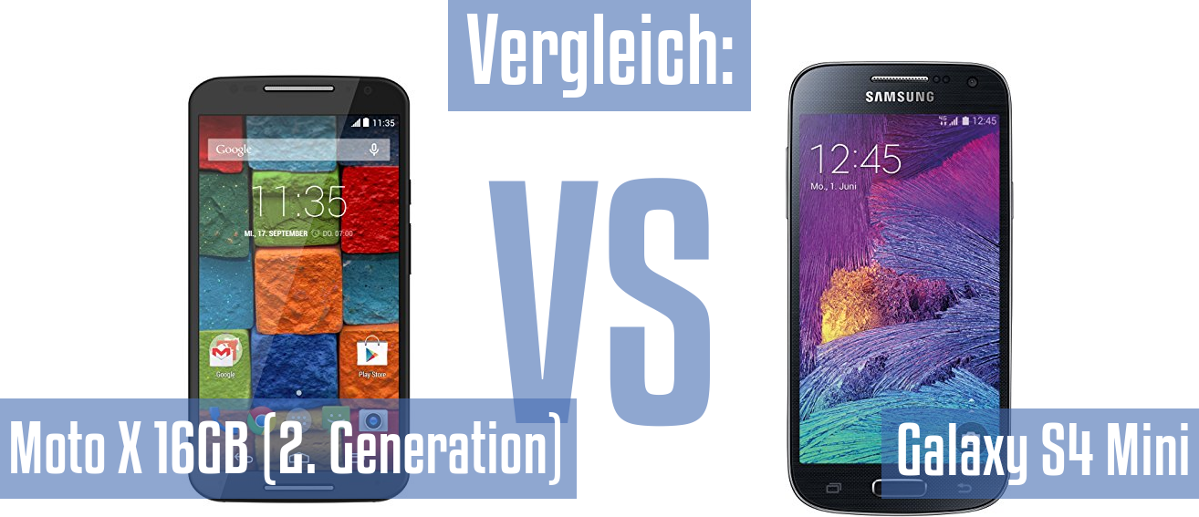 Motorola Moto X 16GB (2. Generation) und Motorola Moto X 16GB (2. Generation) im Vergleichstest