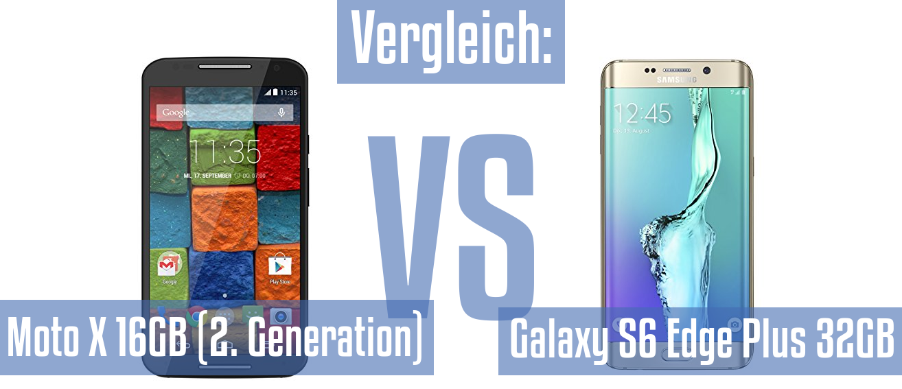 Motorola Moto X 16GB (2. Generation) und Motorola Moto X 16GB (2. Generation) im Vergleichstest