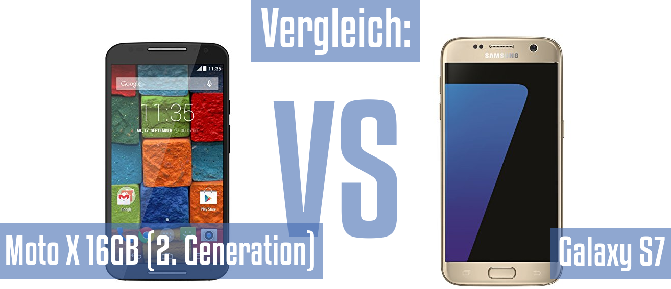 Motorola Moto X 16GB (2. Generation) und Motorola Moto X 16GB (2. Generation) im Vergleichstest