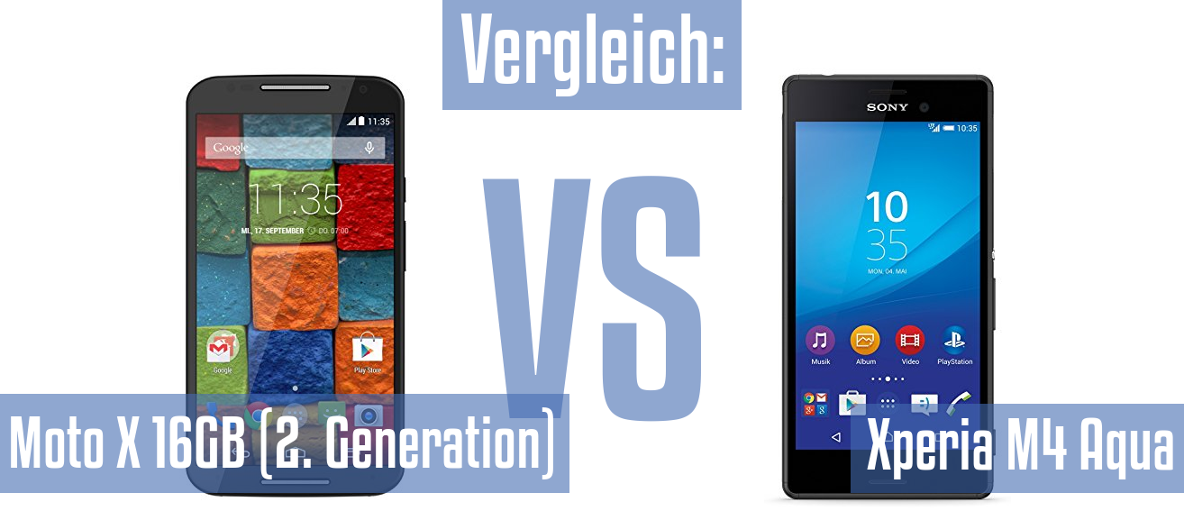 Motorola Moto X 16GB (2. Generation) und Motorola Moto X 16GB (2. Generation) im Vergleichstest
