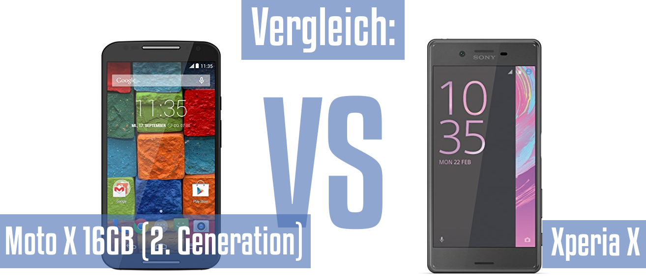 Motorola Moto X 16GB (2. Generation) und Motorola Moto X 16GB (2. Generation) im Vergleichstest