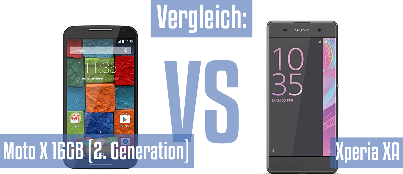 Motorola Moto X 16GB (2. Generation) und Motorola Moto X 16GB (2. Generation) im Vergleichstest