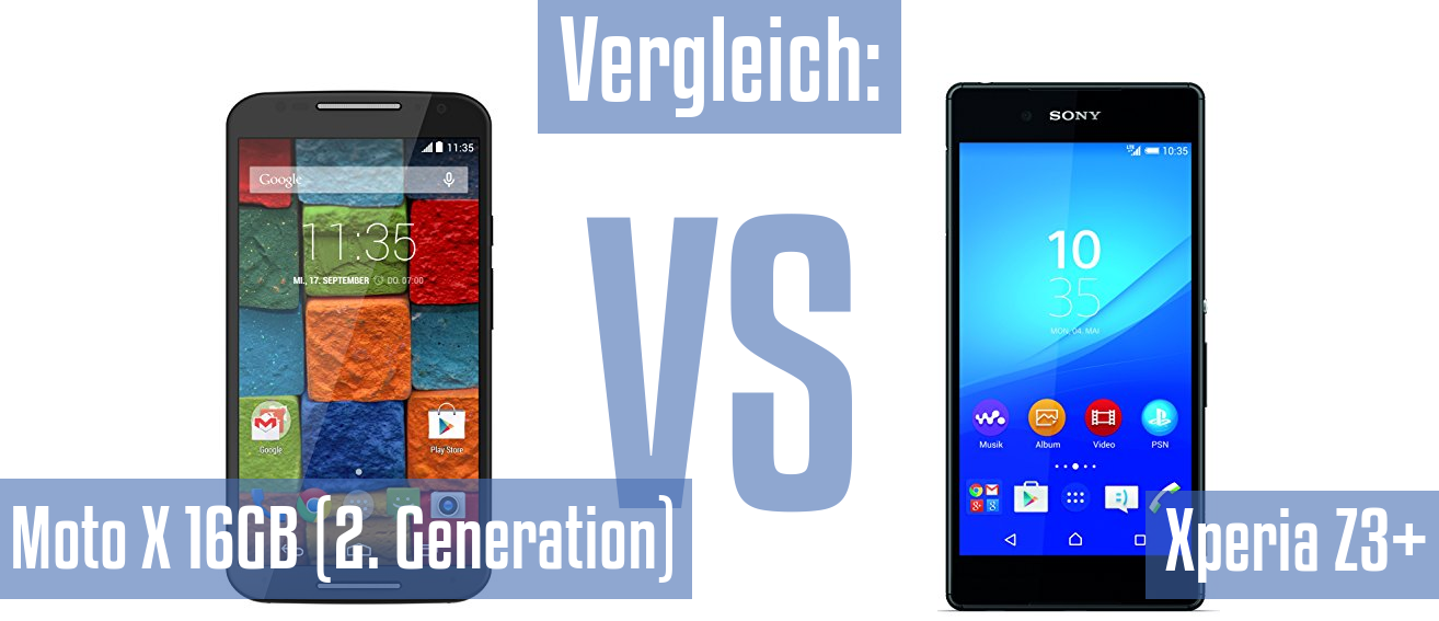 Motorola Moto X 16GB (2. Generation) und Motorola Moto X 16GB (2. Generation) im Vergleichstest