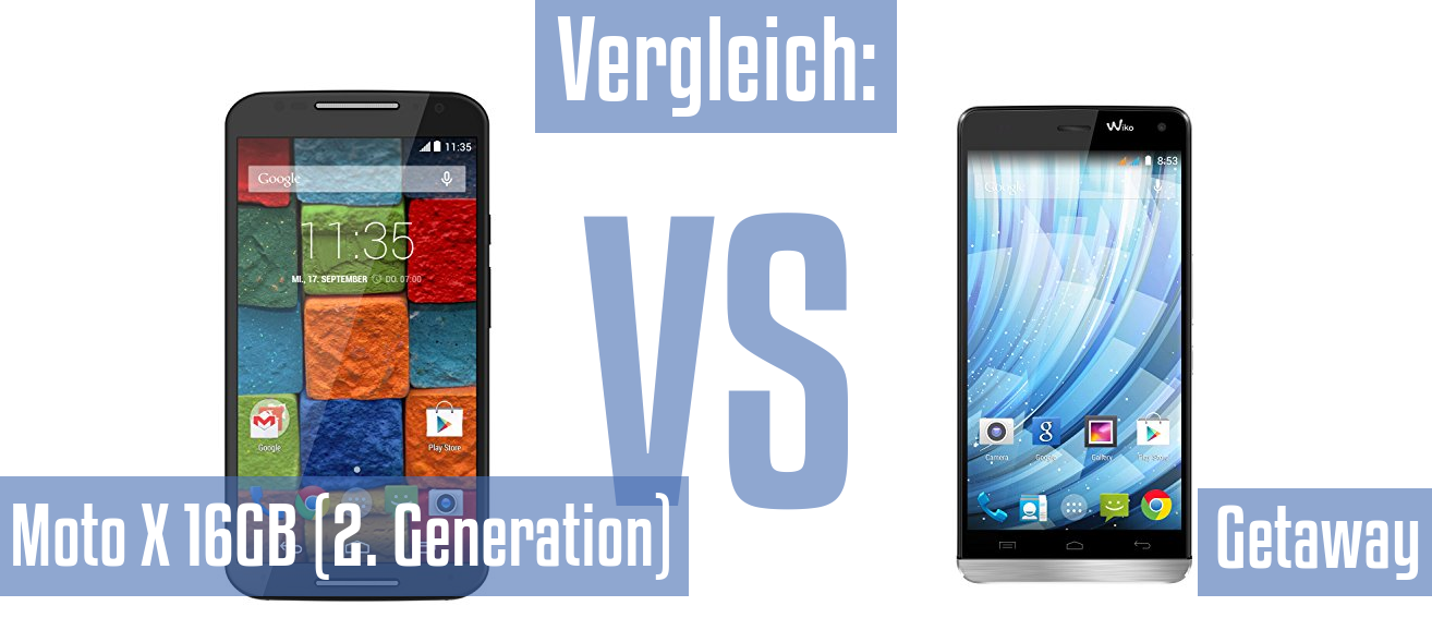 Motorola Moto X 16GB (2. Generation) und Motorola Moto X 16GB (2. Generation) im Vergleichstest