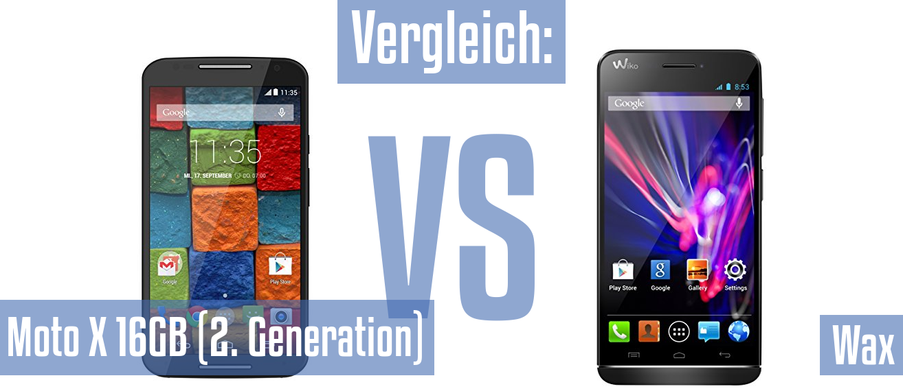 Motorola Moto X 16GB (2. Generation) und Motorola Moto X 16GB (2. Generation) im Vergleichstest