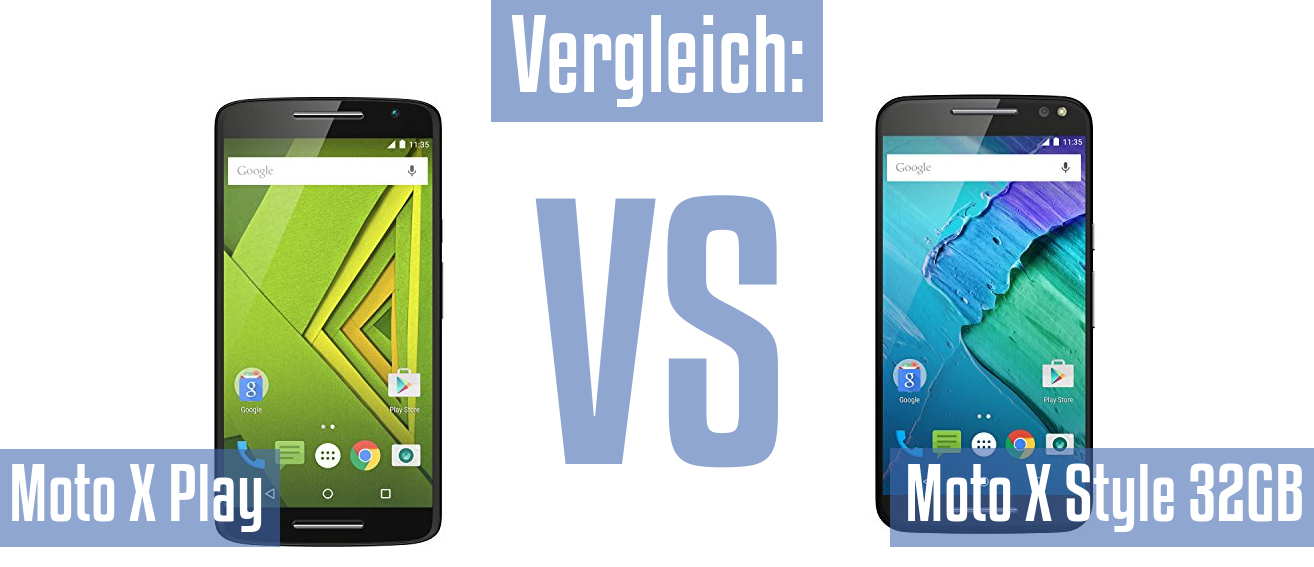 Motorola Moto X Play und Motorola Moto X Play im Vergleichstest