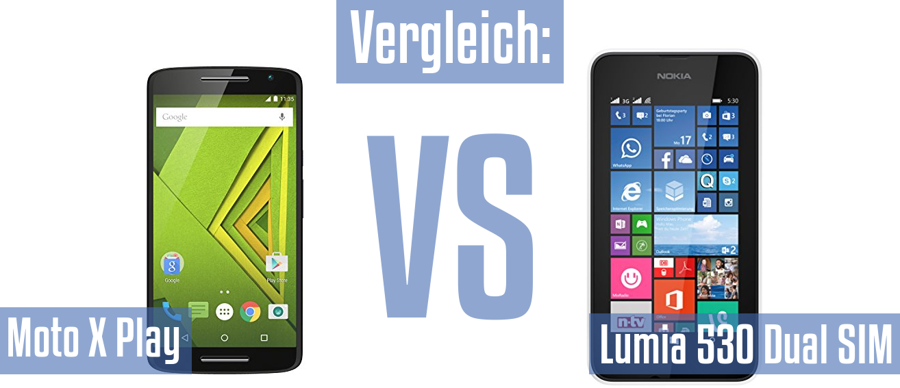 Motorola Moto X Play und Motorola Moto X Play im Vergleichstest