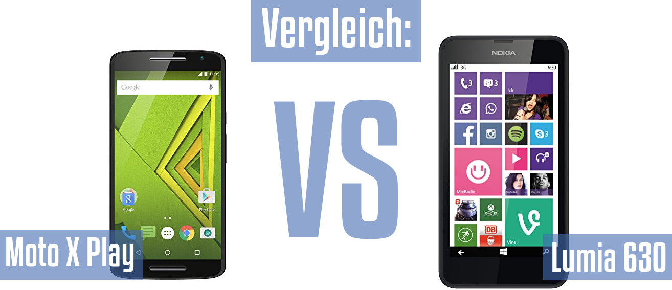 Motorola Moto X Play und Motorola Moto X Play im Vergleichstest