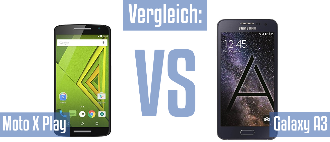 Motorola Moto X Play und Motorola Moto X Play im Vergleichstest