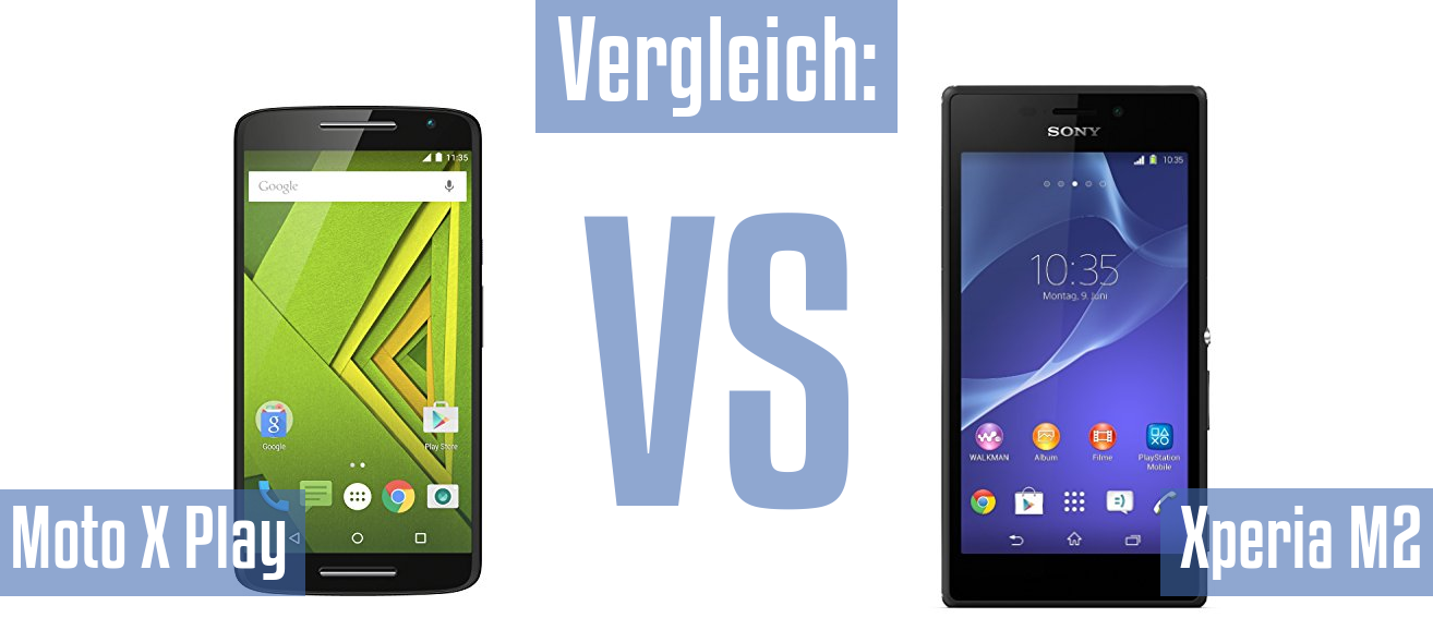 Motorola Moto X Play und Motorola Moto X Play im Vergleichstest