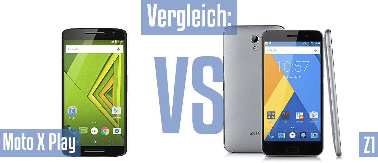 Motorola Moto X Play und Motorola Moto X Play im Vergleichstest