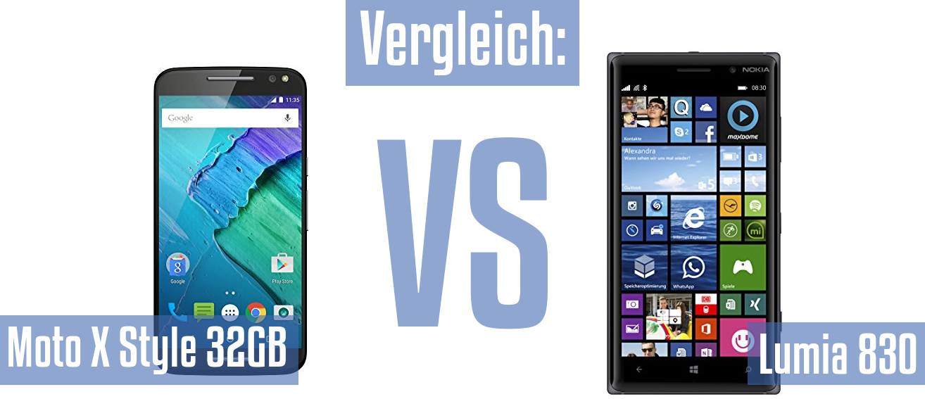 Motorola Moto X Style 32GB und Motorola Moto X Style 32GB im Vergleichstest